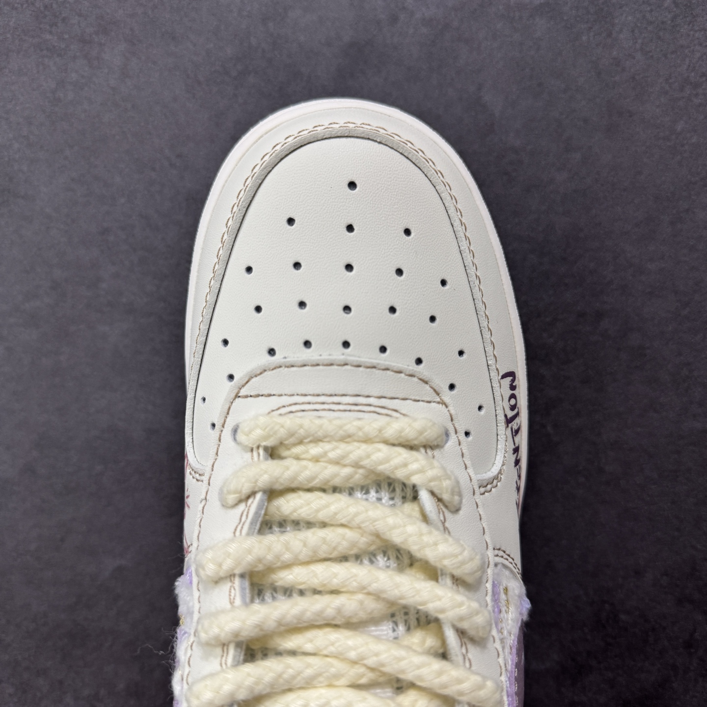 【定制版】Nike Air Force 1'07 Low ”Purple Rabbit Baby” 小香风系列 紫兔宝宝 空军一号低帮休闲板鞋 FJ7740-910
