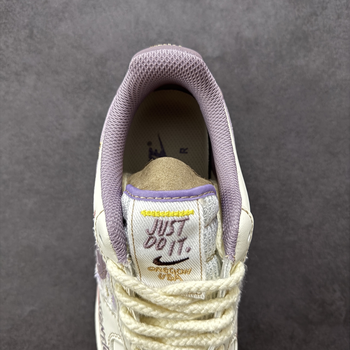 【定制版】Nike Air Force 1'07 Low ”Purple Rabbit Baby” 小香风系列 紫兔宝宝 空军一号低帮休闲板鞋 FJ7740-910