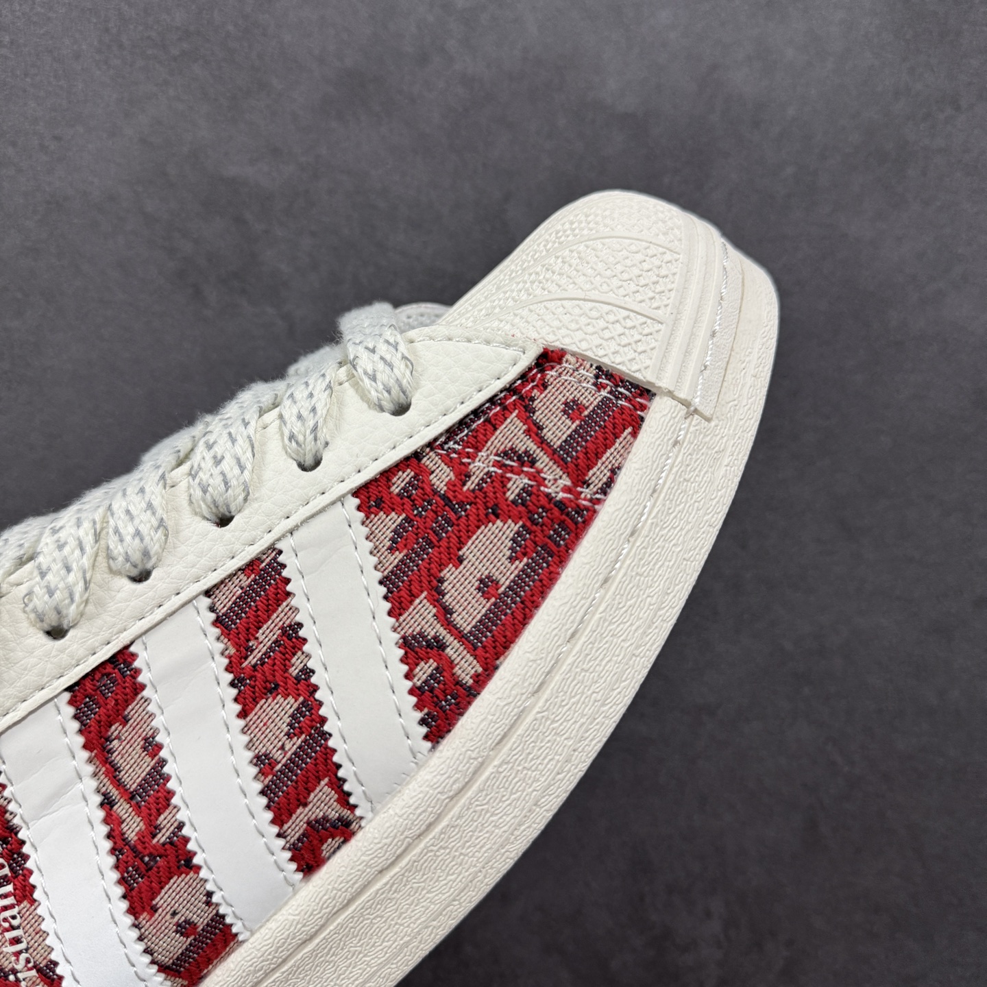 【定制版】AD Originals Superstar x DIOR 白红 JY8915