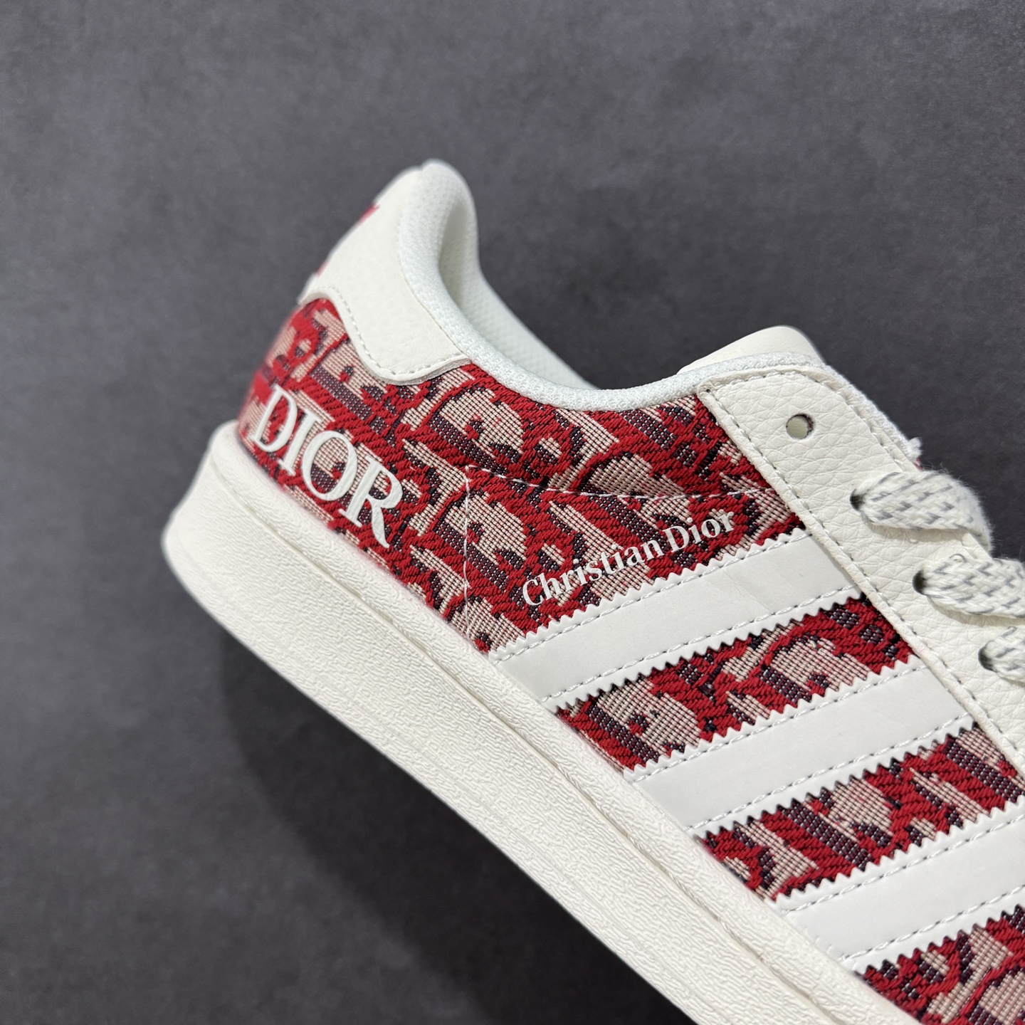 【定制版】AD Originals Superstar x DIOR 白红 JY8915