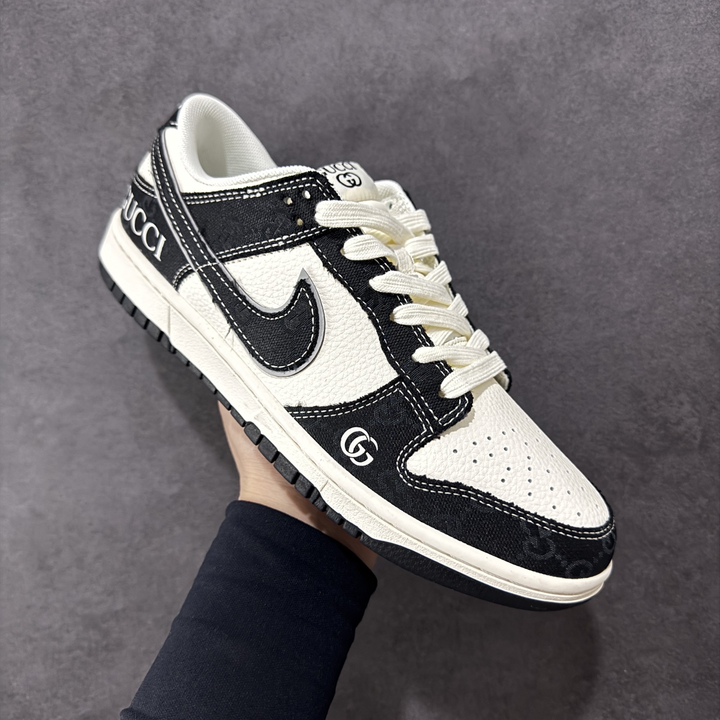 【定制版】Nike SB Dunk Low x GUCCI 黑白 XD1588-211