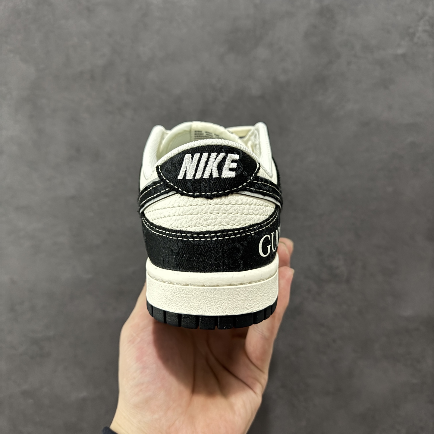 【定制版】Nike SB Dunk Low x GUCCI 黑白 XD1588-211