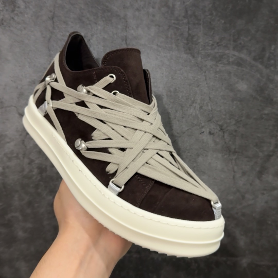  
【莞产】大匡威棕褐色疯狂绑带 RO / Rick Owens 瑞克·欧文斯主线 大匡威/低帮/经典底