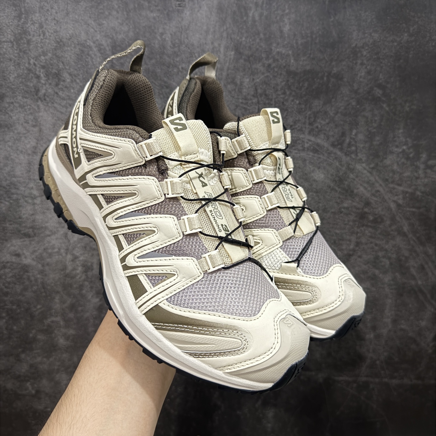  
【纯原版本】SALOMON 萨洛蒙 XA PRO 3D 户外运动 网布减震防滑透气 低帮跑步鞋 男女