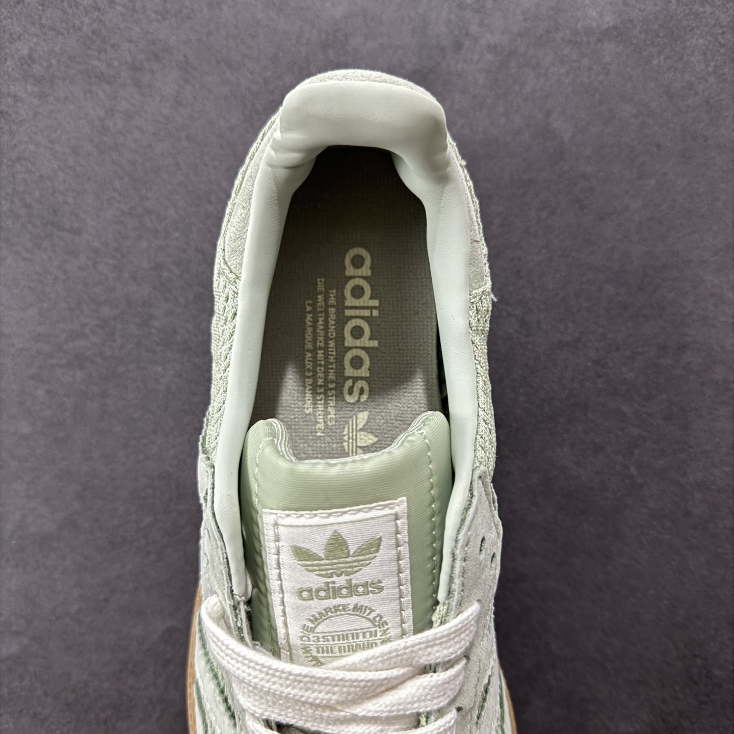 HZ版本 Addis Original Samba 复古单品 编织系列 复古桑巴板鞋 KK3529