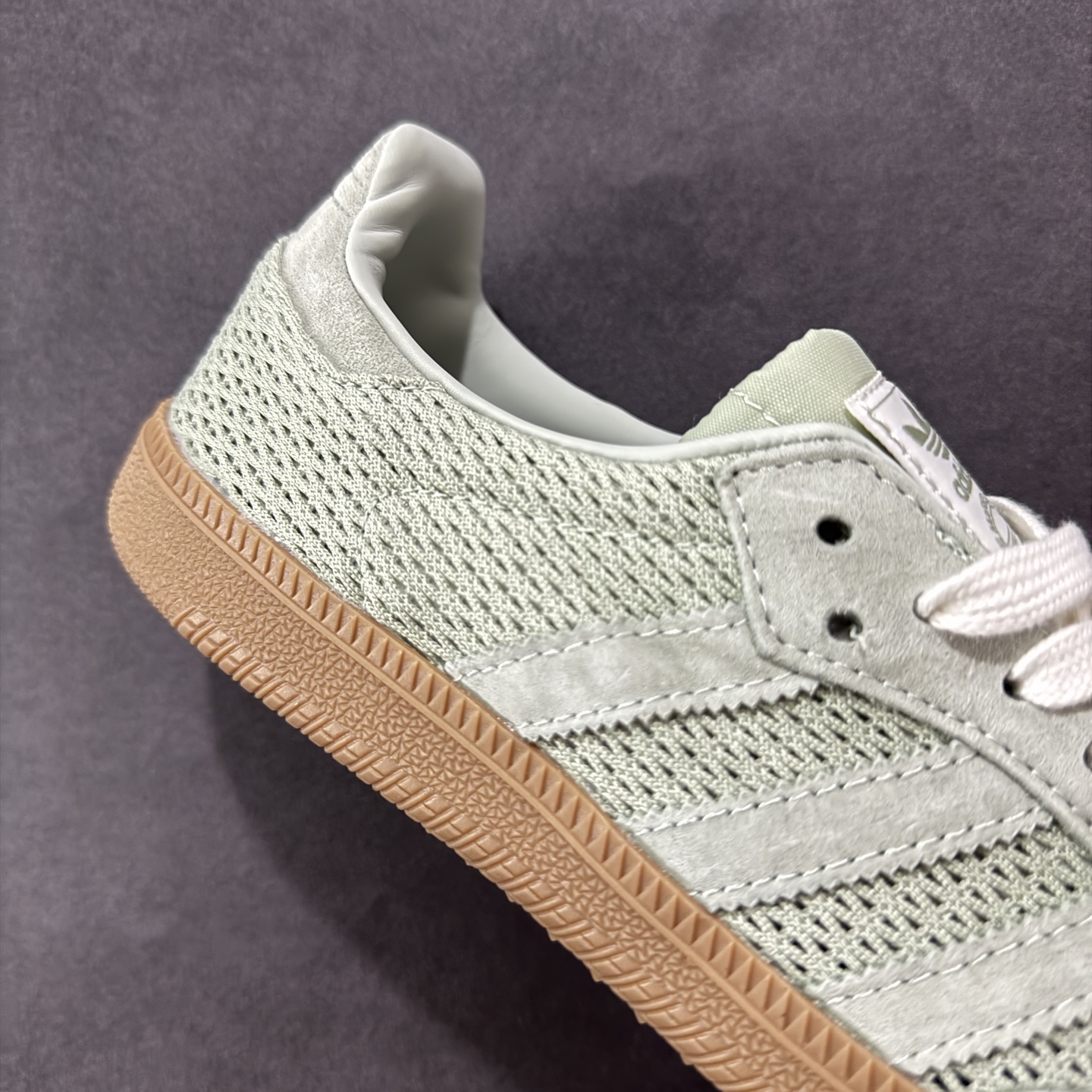 HZ版本 Addis Original Samba 复古单品 编织系列 复古桑巴板鞋 KK3529