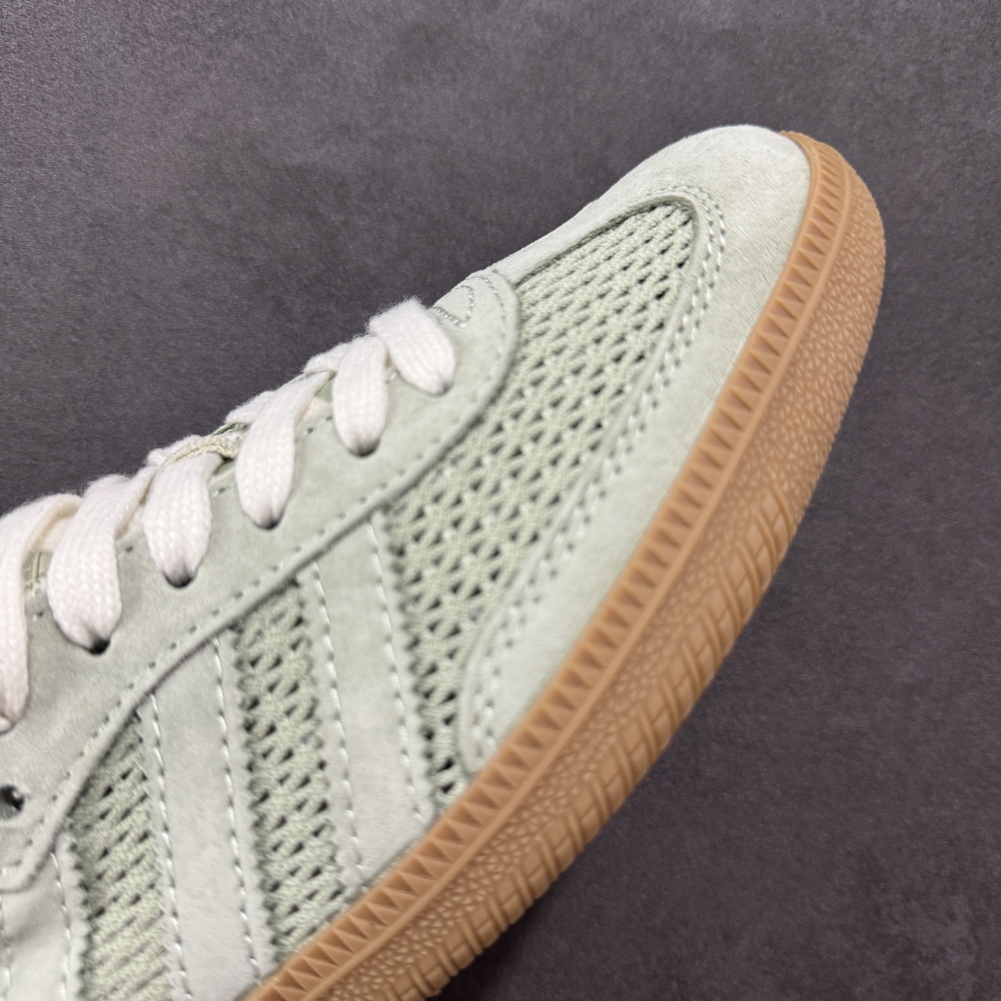 HZ版本 Addis Original Samba 复古单品 编织系列 复古桑巴板鞋 KK3529