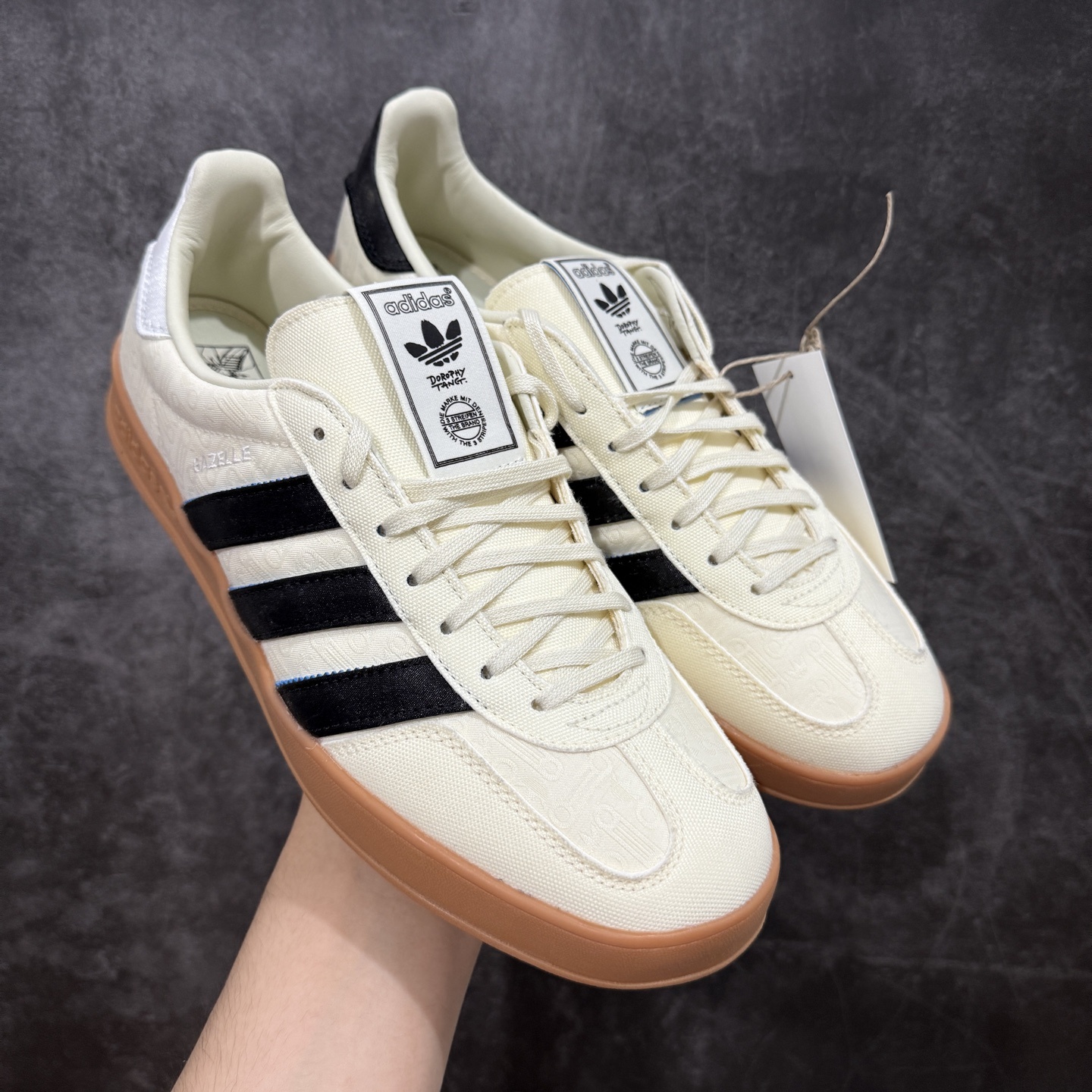 【渠道纯原版】Dorophy Tang x Adidas Gazelle Indoor Trainer