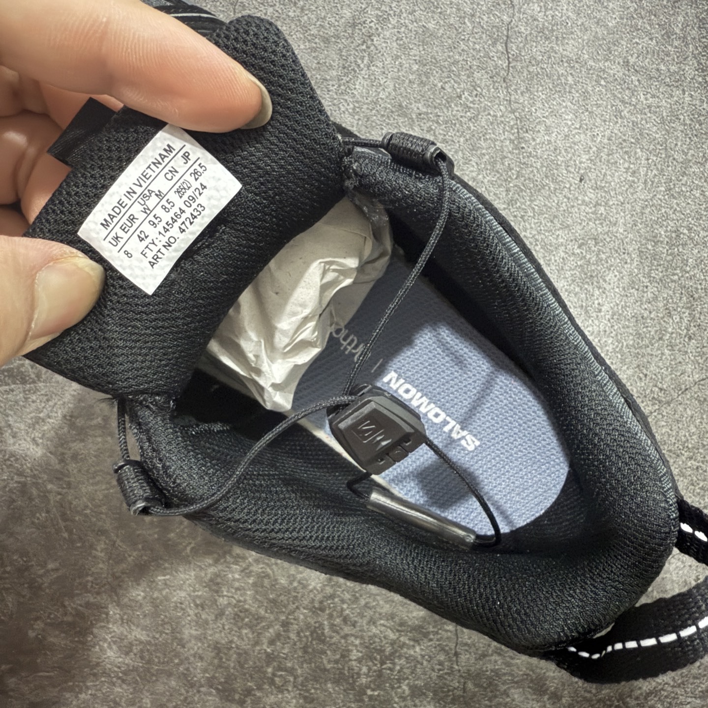 SALOMON 萨洛蒙 XA PRO 3D 户外运动 网布减震防滑透气 低帮跑步鞋 男女同款 黑色乌木