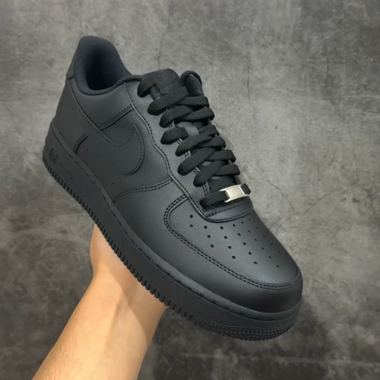 【纯原】NK Air Force 1 Low '07 空军一号低帮经典板鞋 纯黑 CW2288-001顶