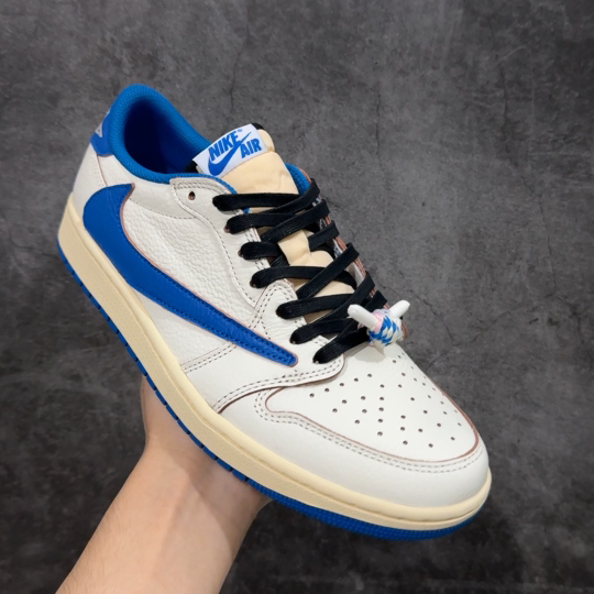  
【纯原】Travis Scott x Air Jordan AJ1 Low OG SP TS联名倒钩