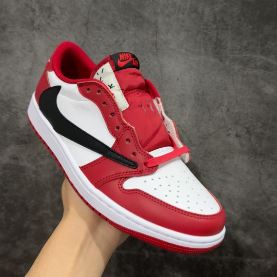  
【纯原】Travis Scott x Air Jordan AJ1 Low OG SP TS联名倒钩