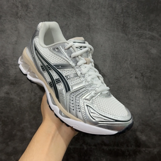 【纯原】 ASICS GEL-KAYANO 14 亚瑟士系列轻量缓震休闲运动跑步鞋市场天花板品质 鞋型细