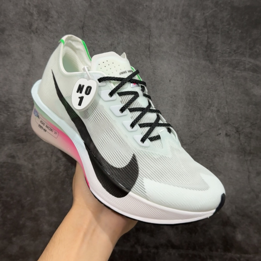 Nike ZoomX Vaporfly NEXT%4减震马拉松跑步鞋 全掌碳纤维原楦原纸版数据开发采用同