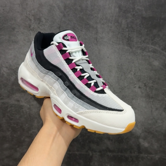 【GX版本】Nike SB Air Max 95 浅灰紫 HF7545-100外贸顶级专供 全部配色原鞋