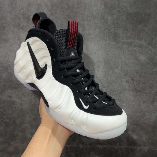 【纯原】NK Air Foamposite One 市售最强品质 莞产顶级品质 白黑奶泡 2025 喷泡