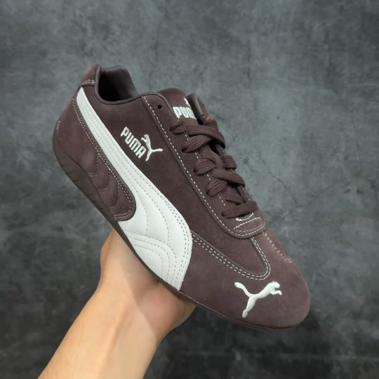 【纯原】Puma Speedcat OG Sparco彪马罗马阿莫尔系列 复古运动休闲赛车跑鞋 棕白 -