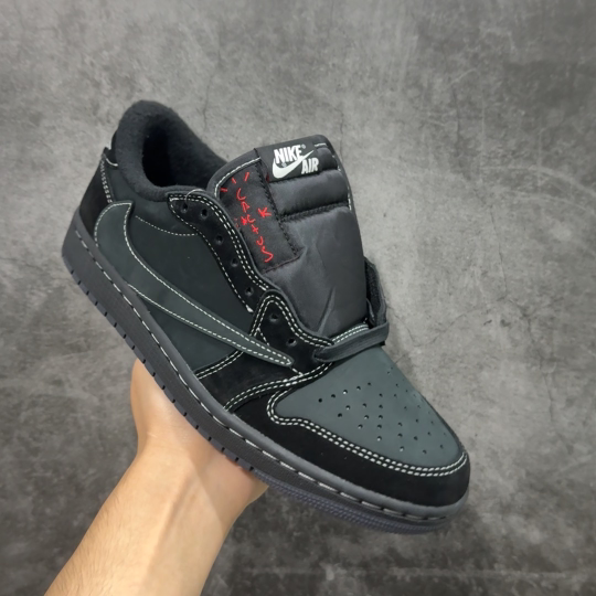 【纯原】Air Jordan 1 x Travis Scott AJ1 x TS联名黑倒钩低帮 DM78