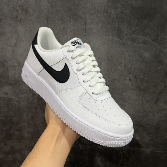 【纯原】NK Air Force 1 Low '07 空军一号低帮经典板鞋 白黑 CT2302-100顶