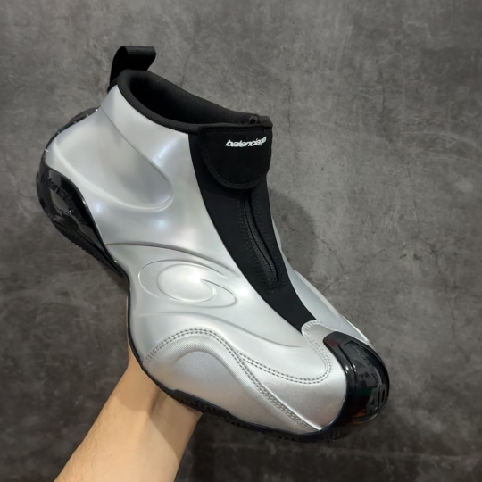 【纯原】Balenciaga巴黎世家 basketball Sneaker 篮球鞋 圆头拉链 中帮 生活