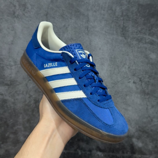 【纯原】Adidas Originals Gazelle Indoor 防滑低帮T头德训鞋 GZ复古系列