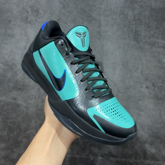 【纯原】NK Zoom Kobe ZK5 科比5代 黑绿 IH0274-300 Zoom Turbo气垫