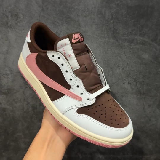 【纯原】Travis Scott x Air Jordan AJ1 Low OG SP TS联名9.0 