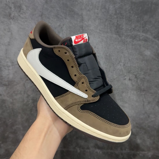 【XE纯原】Travis Scott x Air Jordan AJ1 Low OG SP TS联名 倒
