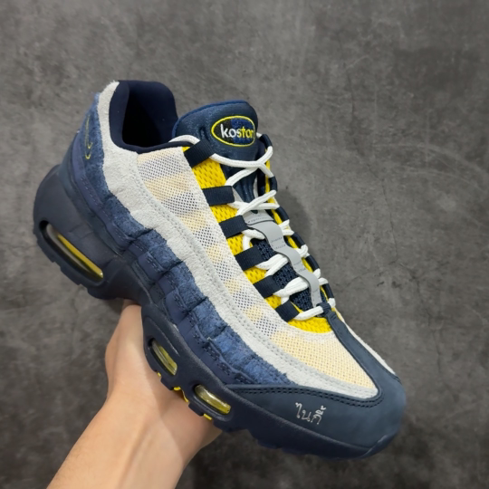 Eric Koston x Nike Air Max 95 蓝白货号：HQ8492-400外贸顶级专供 