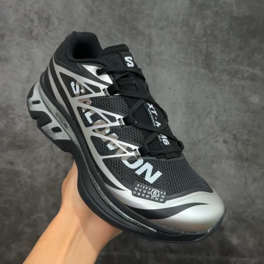 【纯原版】 MM6 Maison Margiela x SALOMON 萨洛蒙 XT-6网布绒面革 舒适