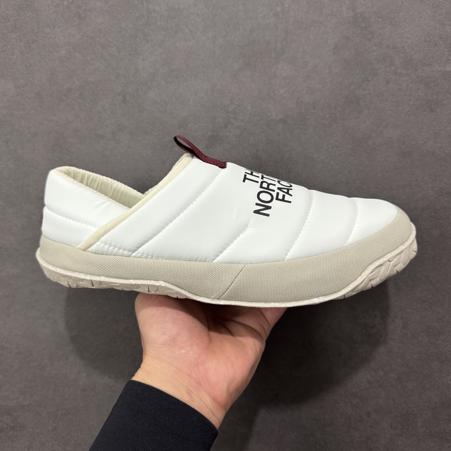 【公司级】The North M Nuptse Mule 北面舒适耐磨透气低帮生活鞋 货号：NFOA5G2BQ4C-100  尺码：36 37 38 39 40 41 42 43 44 45-选品中心
