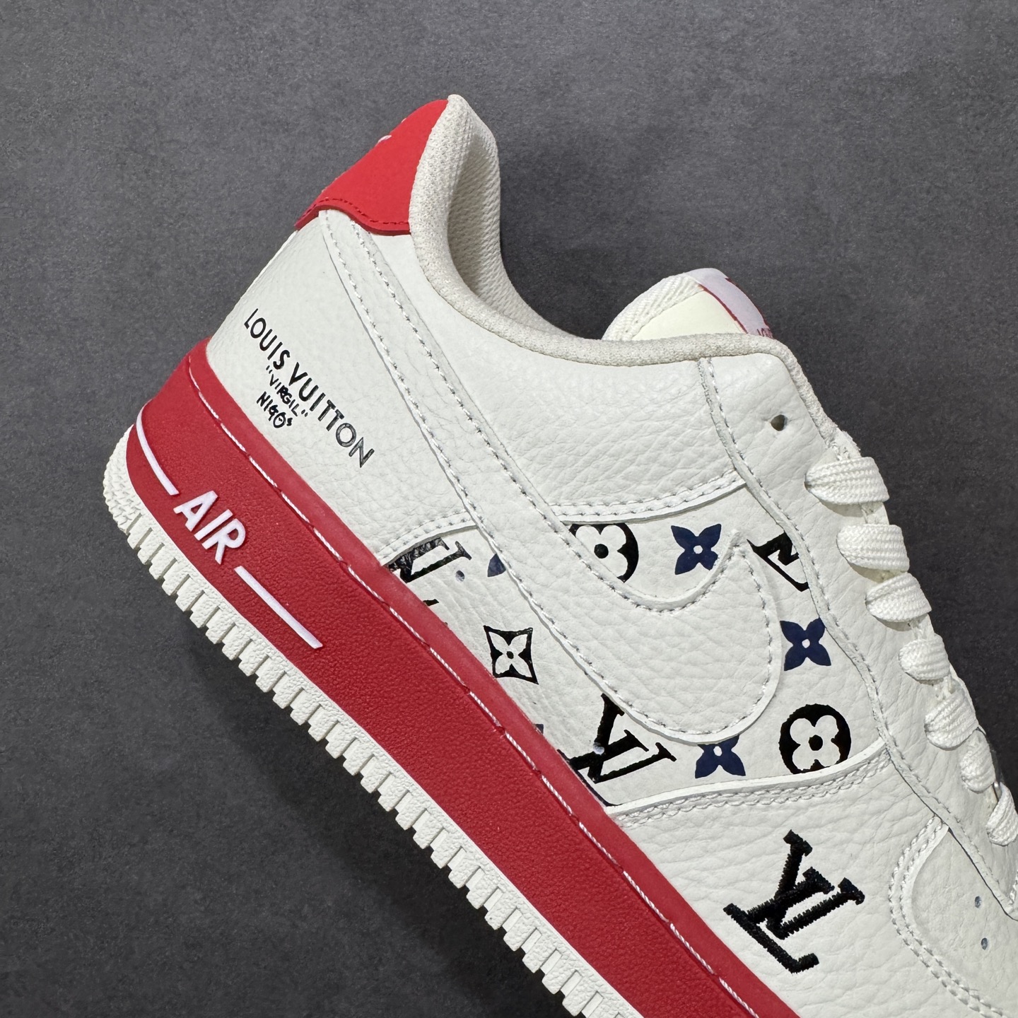 图片[6]-【定制版】Nike Air Force 1\’07 Low LV联名 白嫣红 空军一号低帮休闲板鞋 BQ4212-100  #原楦头原纸板 高端定制鞋盒 原厂鞋底 超高清洁度 细节完美  尺码：36 36.5 37.5 38 38.5 39 40 40.5 41 42 42.5 43 44 44.5 45 编码：HXSB310320-选品中心