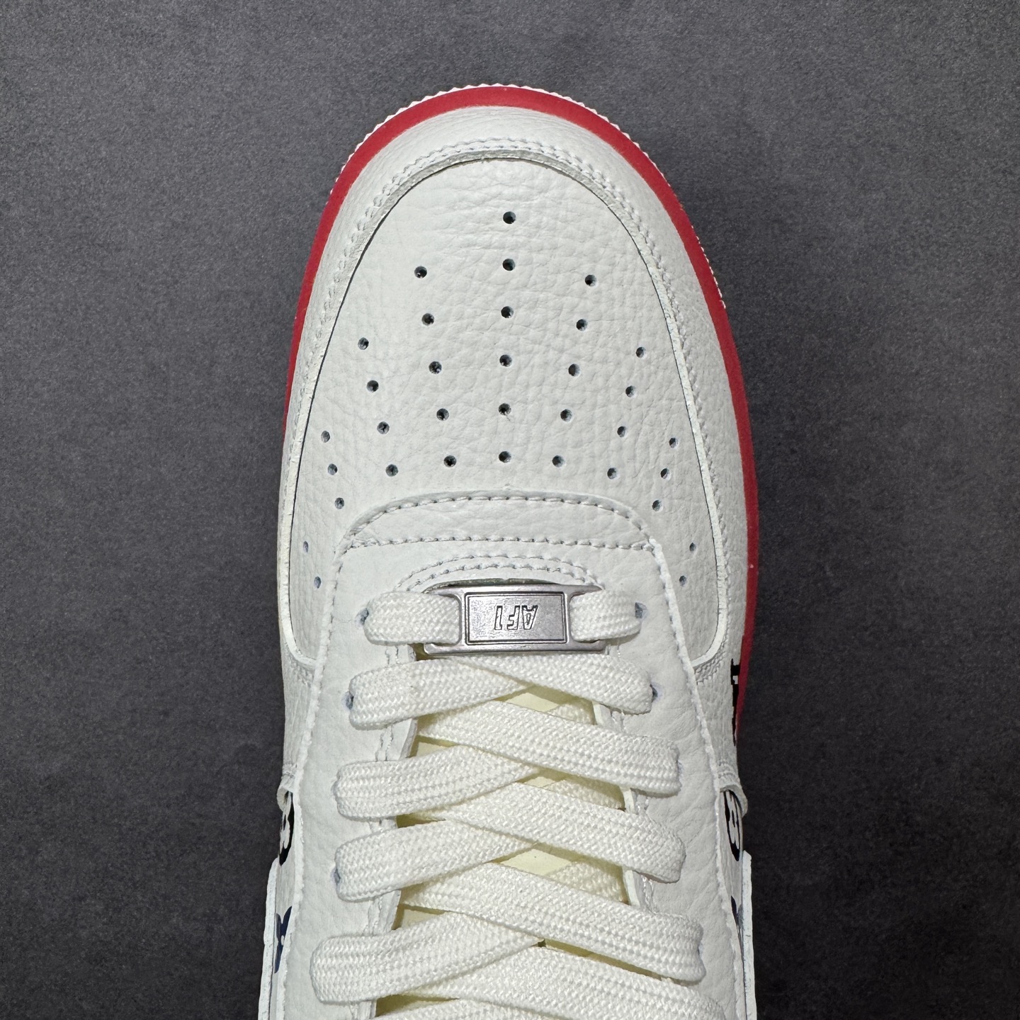 图片[8]-【定制版】Nike Air Force 1\’07 Low LV联名 白嫣红 空军一号低帮休闲板鞋 BQ4212-100  #原楦头原纸板 高端定制鞋盒 原厂鞋底 超高清洁度 细节完美  尺码：36 36.5 37.5 38 38.5 39 40 40.5 41 42 42.5 43 44 44.5 45 编码：HXSB310320-选品中心