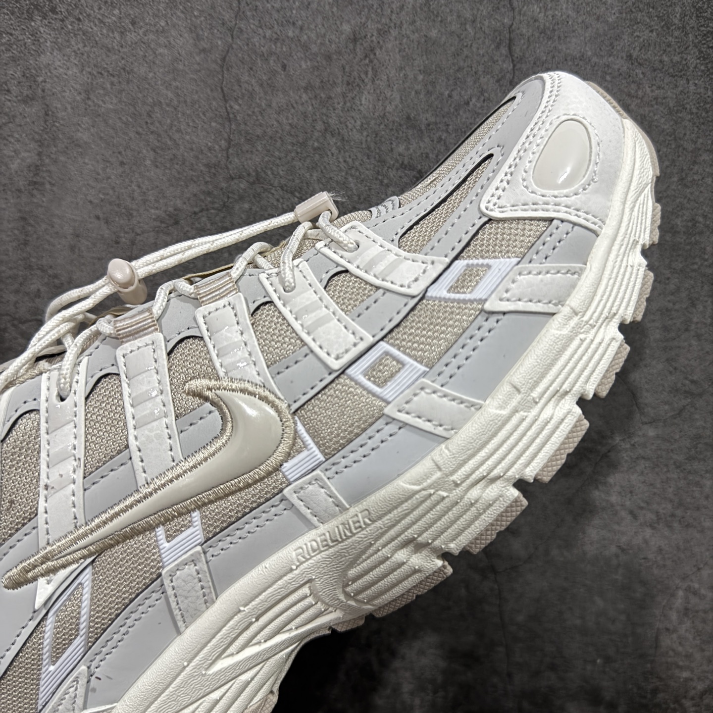 图片[6]-【外贸纯原版】Nike P-6000 Premium系列低帮复古老爹风休闲运动舒适慢跑鞋 IM5237-100 男女码真标半码制 升级原楦原纸版数据开发版型 采用硬质牛剖革组合透气网面材质 正确3层组织中底搭载EVA轻量缓震嵌入双层革新物料鞋垫,外置防滑耐磨橡胶底片❗ 尺码：36-45-选品中心