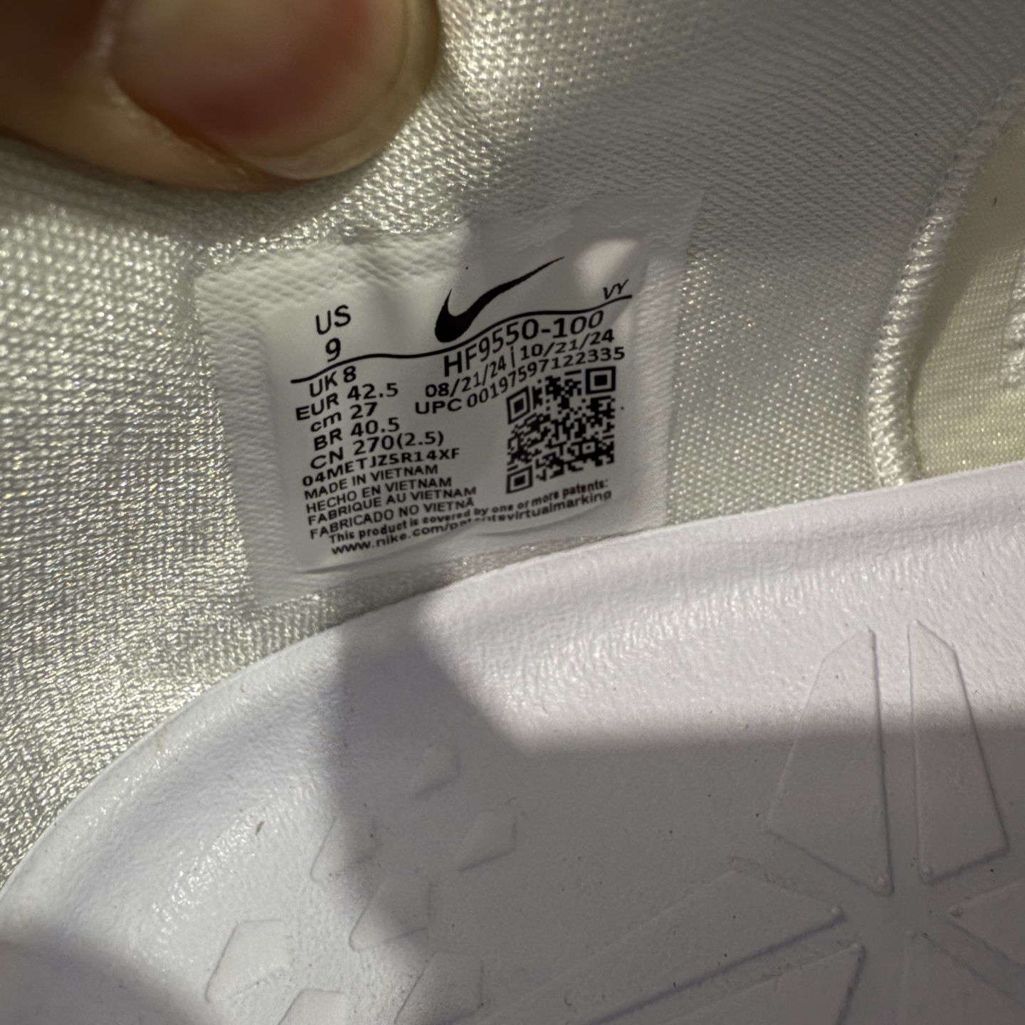 图片[7]-【OG纯原】NK Zoom Kobe Ⅷ System 科比8代复刻实战运动低帮文化篮球鞋 白紫 HF9550-100 完美复刻公司货 React科技鞋垫加持 实战配置直接拉满 原楦纸板开发 鞋身流线型、后跟塑形 区分土肥圆 原厂针织鞋面一针一线匹配原版 全身鞋材卡料色独家定制 唯一万针立体刺绣SWOOSH 真实底模最大50.5 实战利器 专供海外市场 独立原厂模具 首批不拼图大几率过验 亲测已过 支持各种高强度实战 无需担心 补货周期极长 脚宽建议买大半码 科比系列前掌偏窄 支持七天无理由退换 尺码： 36 36.5 37.5 38 38.5 39 40 40.5 41 42 42.5 43 44 44.5 45 46 47.5 48.5-选品中心