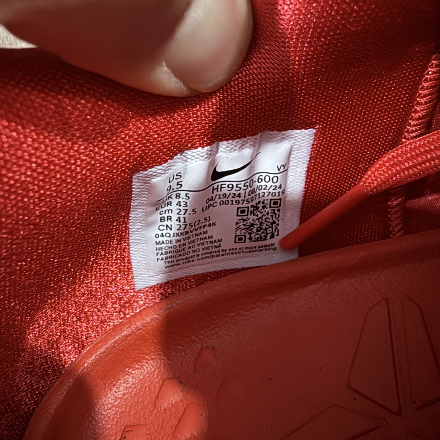图片[7]-【OG纯原】NK Zoom Kobe Ⅷ System 科比8代复刻实战运动低帮文化篮球鞋 红白 HF9550-600 完美复刻公司货 React科技鞋垫加持 实战配置直接拉满 原楦纸板开发 鞋身流线型、后跟塑形 区分土肥圆 原厂针织鞋面一针一线匹配原版 全身鞋材卡料色独家定制 唯一万针立体刺绣SWOOSH 真实底模最大50.5 实战利器 专供海外市场 独立原厂模具 首批不拼图大几率过验 亲测已过 支持各种高强度实战 无需担心 补货周期极长 脚宽建议买大半码 科比系列前掌偏窄 支持七天无理由退换 尺码： 36 36.5 37.5 38 38.5 39 40 40.5 41 42 42.5 43 44 44.5 45 46 47.5 48.5-选品中心