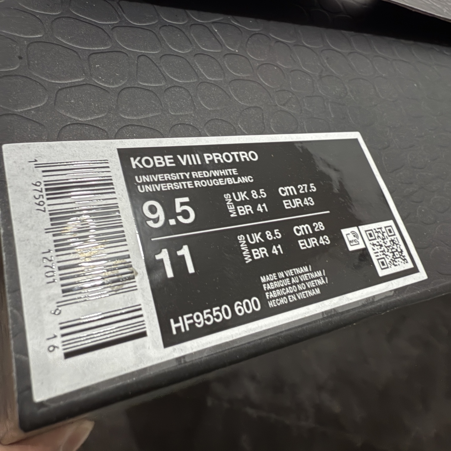 图片[10]-【OG纯原】NK Zoom Kobe Ⅷ System 科比8代复刻实战运动低帮文化篮球鞋 红白 HF9550-600 完美复刻公司货 React科技鞋垫加持 实战配置直接拉满 原楦纸板开发 鞋身流线型、后跟塑形 区分土肥圆 原厂针织鞋面一针一线匹配原版 全身鞋材卡料色独家定制 唯一万针立体刺绣SWOOSH 真实底模最大50.5 实战利器 专供海外市场 独立原厂模具 首批不拼图大几率过验 亲测已过 支持各种高强度实战 无需担心 补货周期极长 脚宽建议买大半码 科比系列前掌偏窄 支持七天无理由退换 尺码： 36 36.5 37.5 38 38.5 39 40 40.5 41 42 42.5 43 44 44.5 45 46 47.5 48.5-选品中心