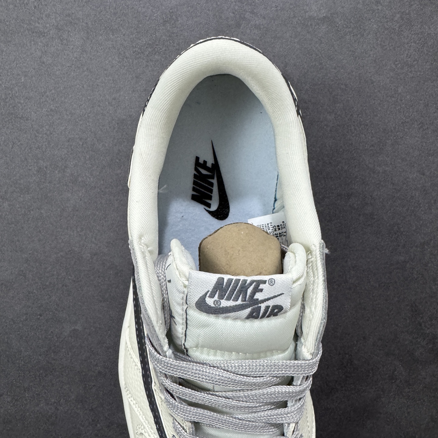 Air Jordan 1 Low AJ1 乔1 北面LV联名 高端定制 倒钩低帮复古篮球鞋#定制鞋盒 大