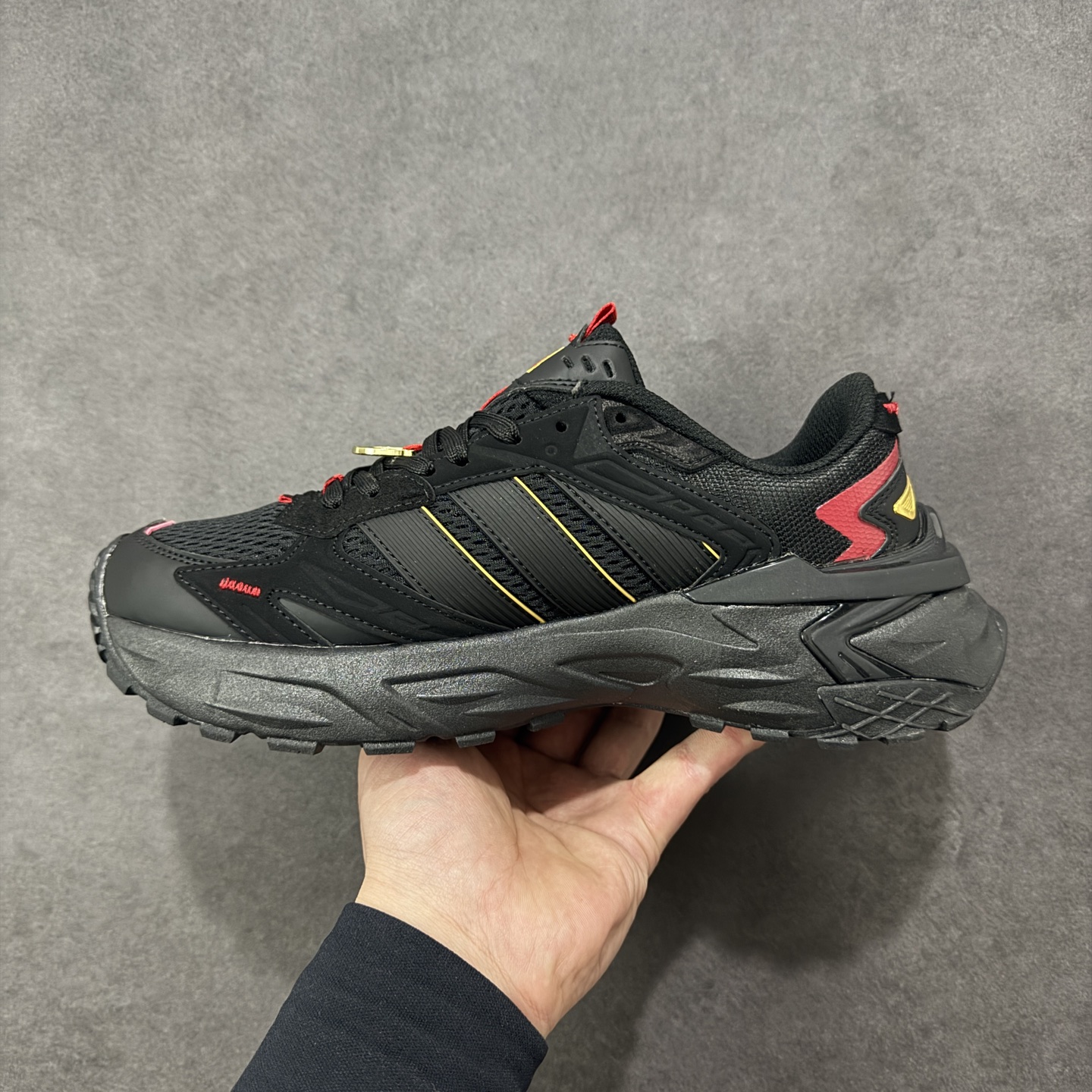 Adidas XLG STORM EDGE 马年限定 CNY新年款 阿迪达斯 舒适 防滑 老爹鞋鞋面由轻