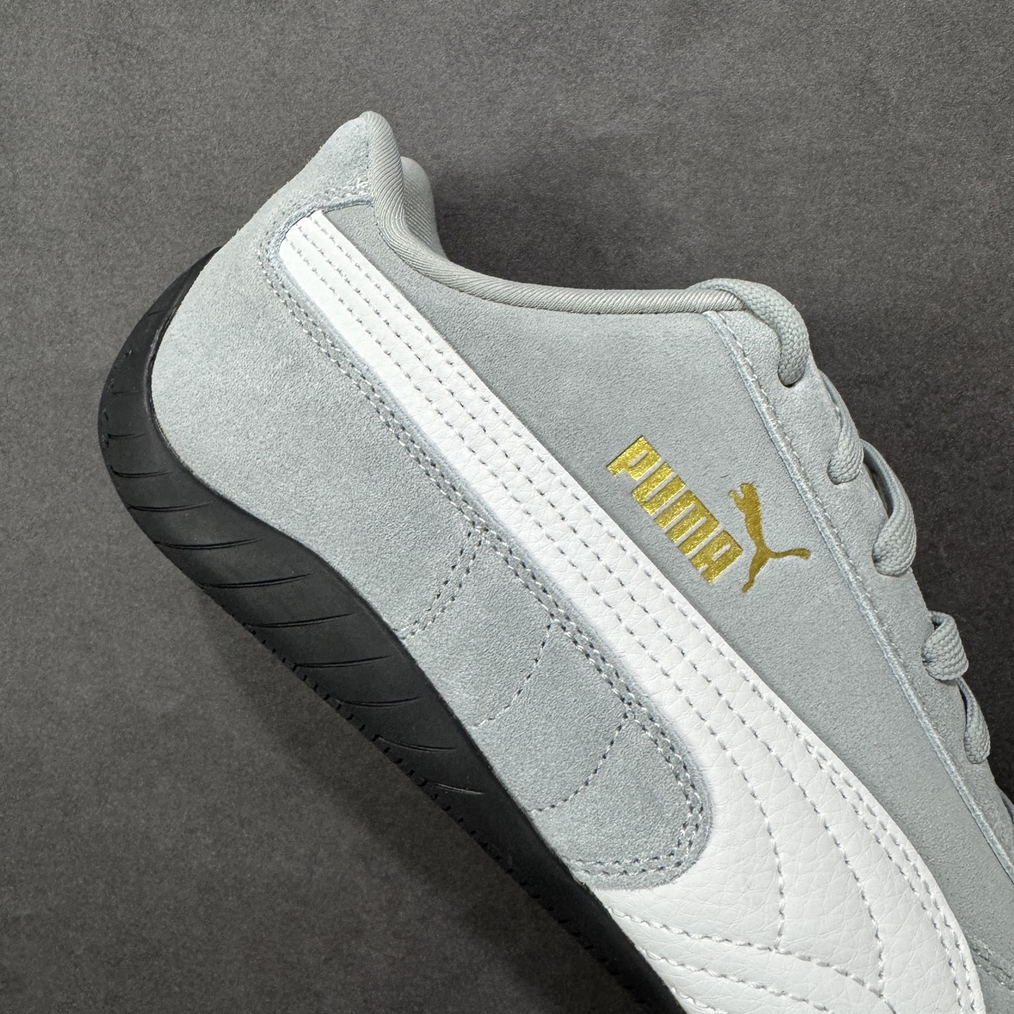 图片[6]-【纯原z版】PUMA 赛车鞋 性价比天花板 指令单已排满 Puma专业户 二次成型“猛帮”成型工艺 真拼接鞋面 杜绝杀猪版本 PUMA彪马 speedcat系列 灰白 货号：406329-05 尺码：35 36 36.5 37.5 38 38.5 39 40-选品中心