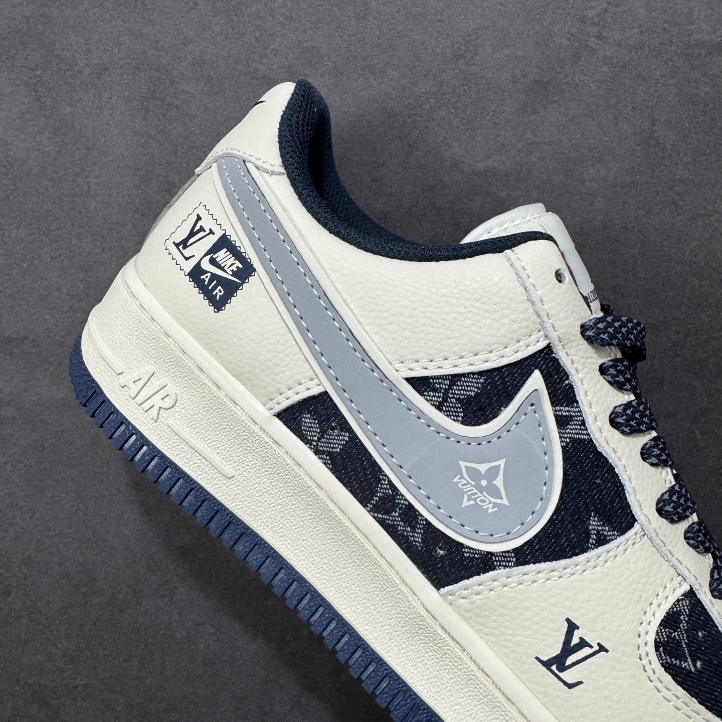 Nike Air Force 1'07 Low LV联名 米黑牛仔 空军一号低帮休闲板鞋 XY2025-