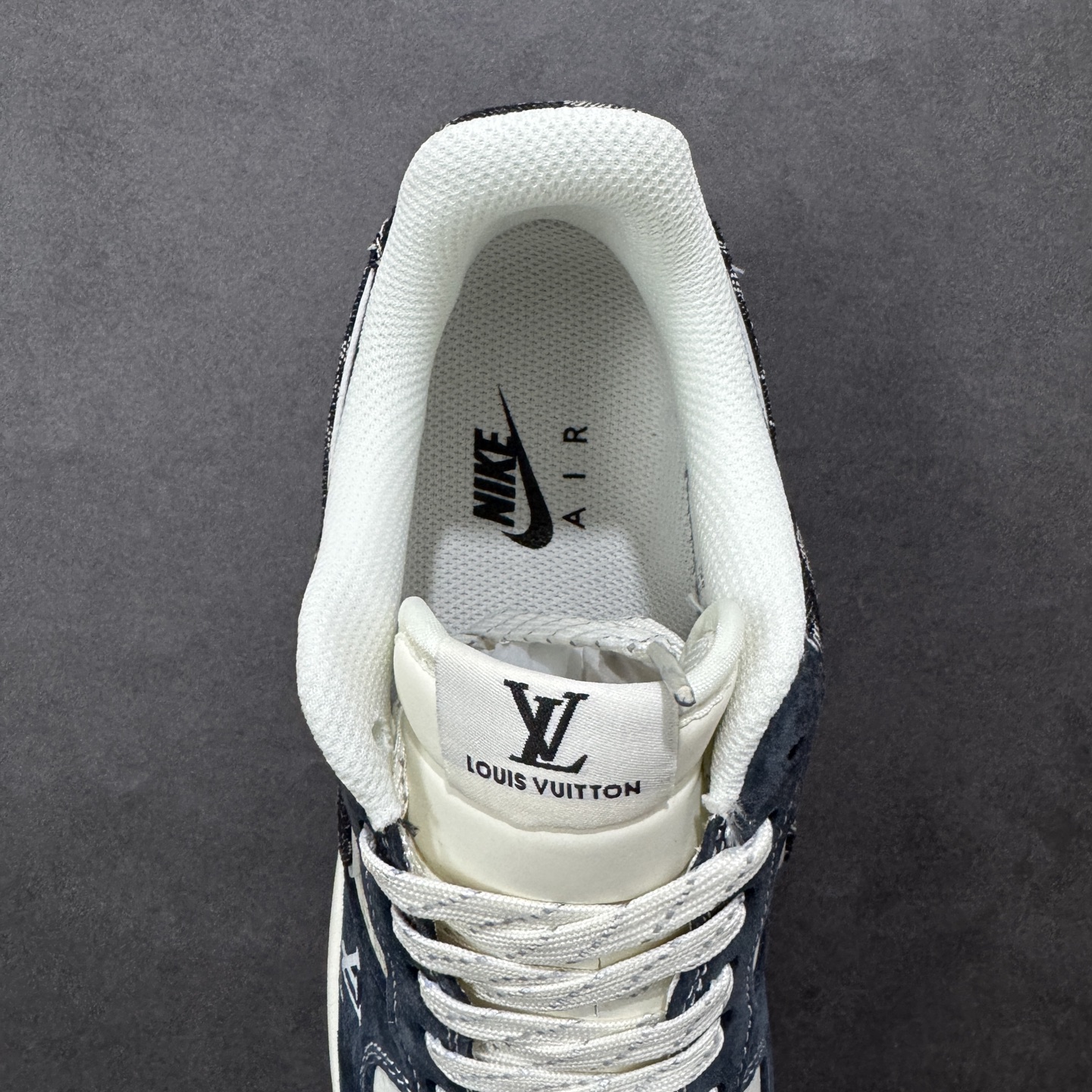 图片[7]-【定制版】Nike Air Force 1 Low 07 LV联名 空军一号低帮板鞋 原楦头原纸板 打造纯正空军版型 专注外贸渠道 全掌内置蜂窝气垫 原盒配件 原厂中底钢印、拉帮完美 货号：KD6699-F04 尺码：36-45-选品中心