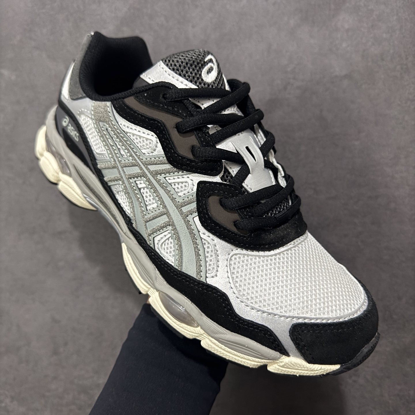 图片[3]-【公司级】Asics Gel-NYC 亚瑟士 防滑耐磨 休闲运动鞋 采用双层提花网面设计 提高包裹性和透气性 后跟搭载稳定系统科技T-GEL提升整体支撑力和结构感 减少对身体带来的冲击负荷 创新中底至轻回弹 货号：1201A789-750 尺码：36-46 编码：FSA210220-选品中心