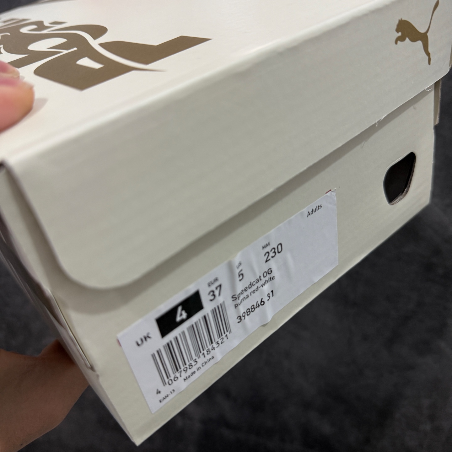 图片[10]-【纯原神版】彪马 PUMA Speedcat OG 舒适运动 防滑轻便 低帮 生活休闲鞋 男女款运动休闲鞋 马年限定 纯原出货 区别此前市场所有版本 真正高品质 原材料翻毛皮 正确烫金 完美版型 清洁度到位 零售必推品质 达人推荐新品 货号：408848 01 尺码：35 36 36.5 37 38 38.5 39 40 40.5 41 42 42.5 43 44 45-选品中心