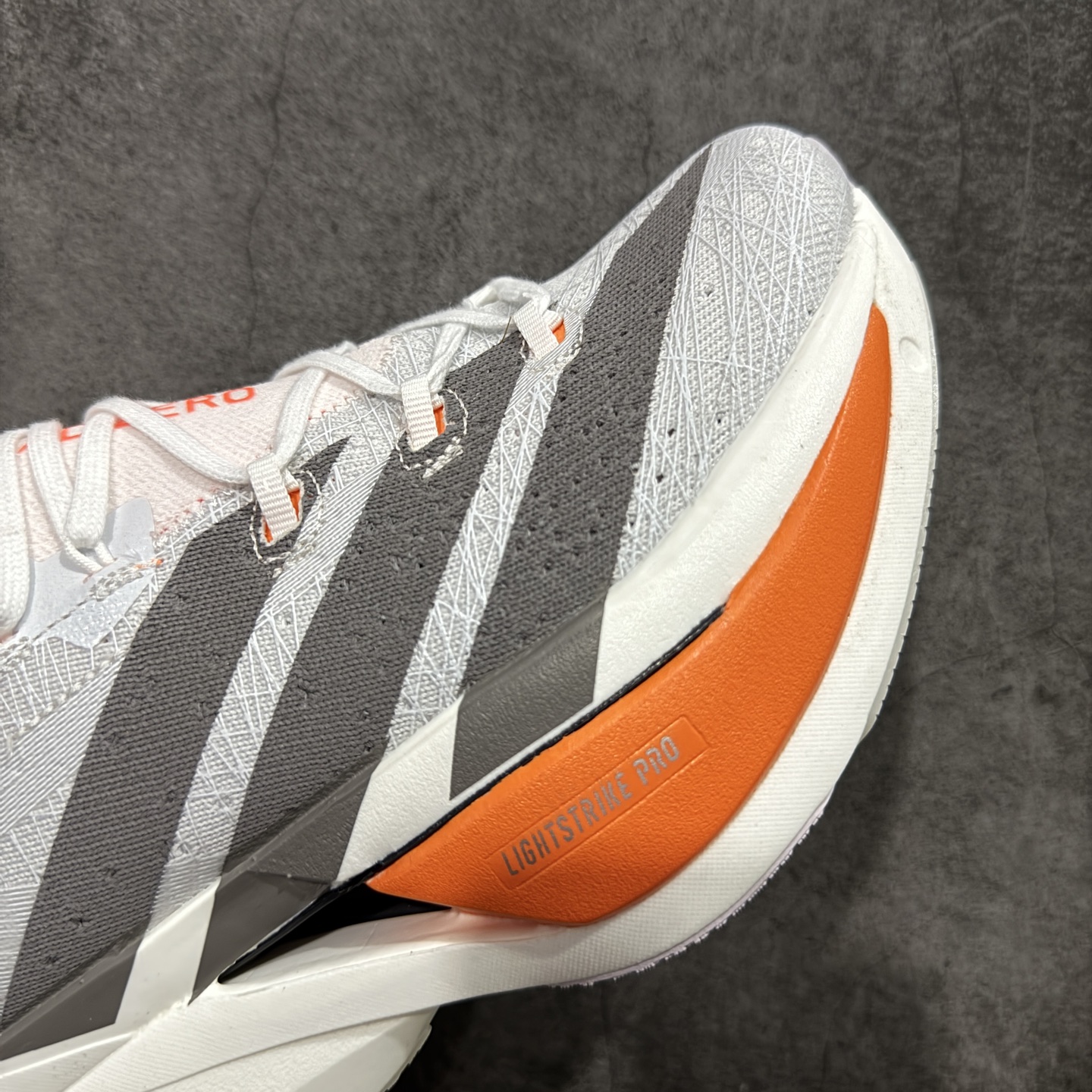 图片[6]-【纯原组合底】adidas Adizero Prime X 3.0 Strung 舒适防滑耐磨 低帮 长跑短跑跑步鞋 男女同款 JP9192 原鞋数据开版 带全掌碳板 碳柱 顶级发泡爆米花六层组合大底 跑步健身无忧 超高颜值 百搭款 尺码：36 37 38 39 404142 43 44 45-选品中心