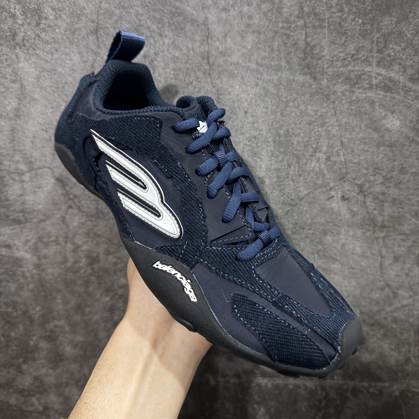 图片[3]-【VG版本】Balenciaga Monday Ultra Sneaker 巴黎世家牛皮革圆头系带低帮生活休闲鞋 货号：853505WMNDI1000 尺码：35 36 37 38 39 40 41 42 43 44 45 46-选品中心