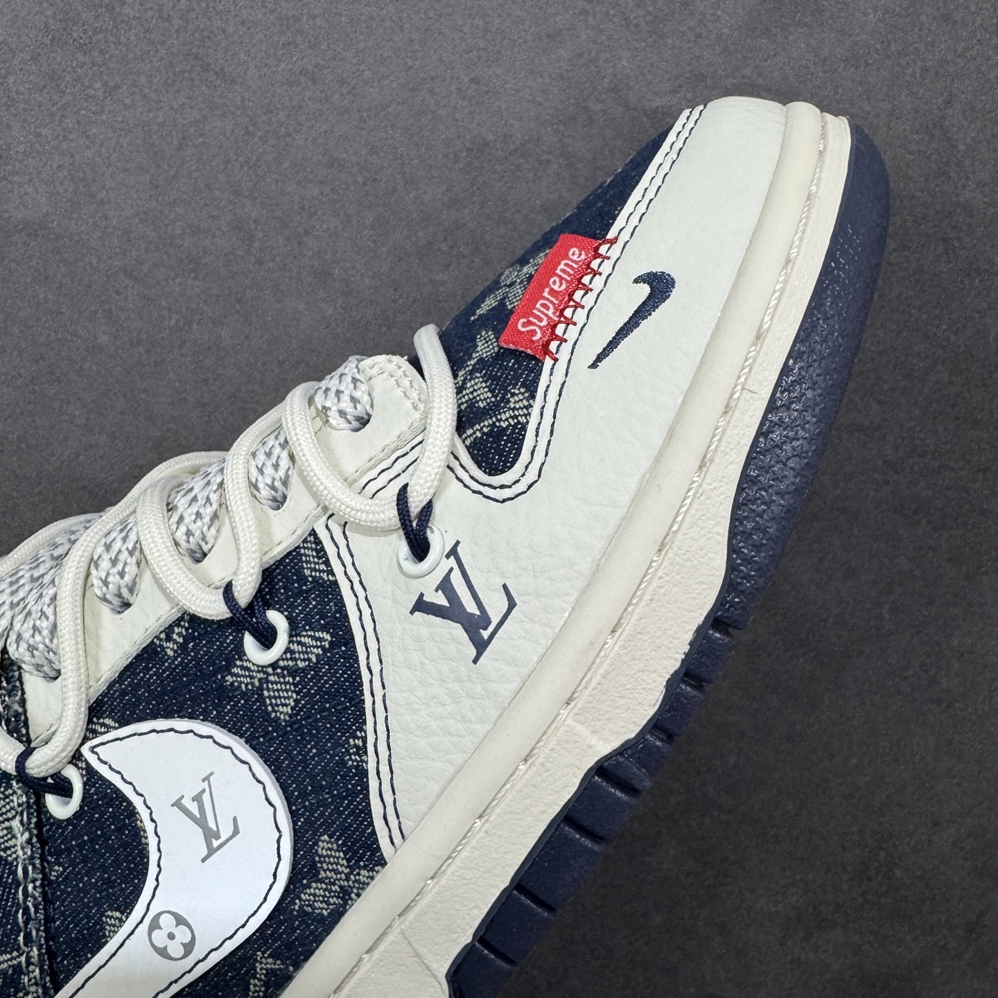 图片[5]-【定制版】Nike SB Dunk Low 单宁老花 绑带 高端定制 低帮休闲板鞋 YX5066-397  #定制鞋盒 大厂纯原品质出货 超高清洁度 皮料切割干净无任何毛边 细节完美  尺码：36 36.5 37.5 38 38.5 39 40 40.5 41 42 42.5 43 44 44.5 45 编码：YX5066-397-选品中心