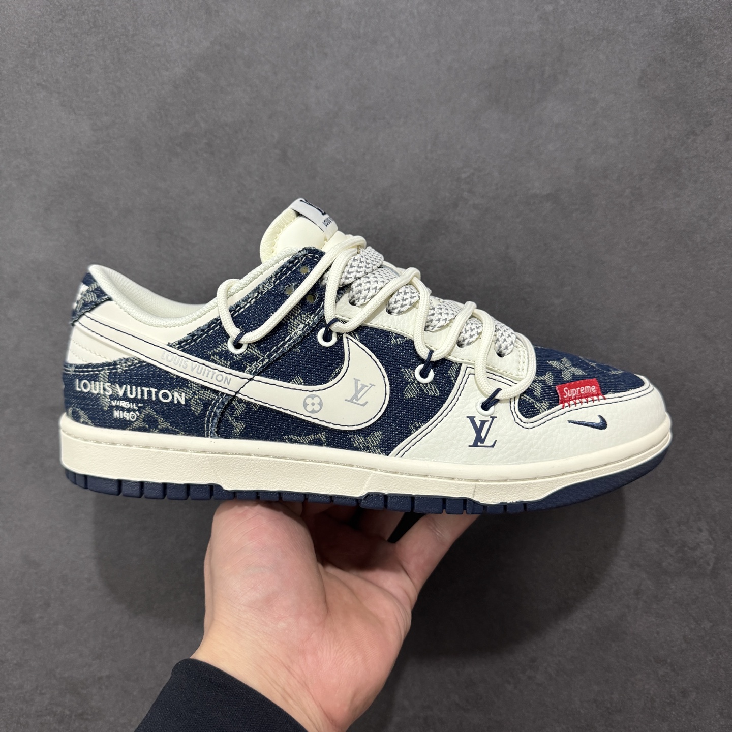 【定制版】Nike SB Dunk Low 单宁老花 绑带 高端定制 低帮休闲板鞋 YX5066-397  #定制鞋盒 大厂纯原品质出货 超高清洁度 皮料切割干净无任何毛边 细节完美  尺码：36 36.5 37.5 38 38.5 39 40 40.5 41 42 42.5 43 44 44.5 45 编码：YX5066-397-选品中心