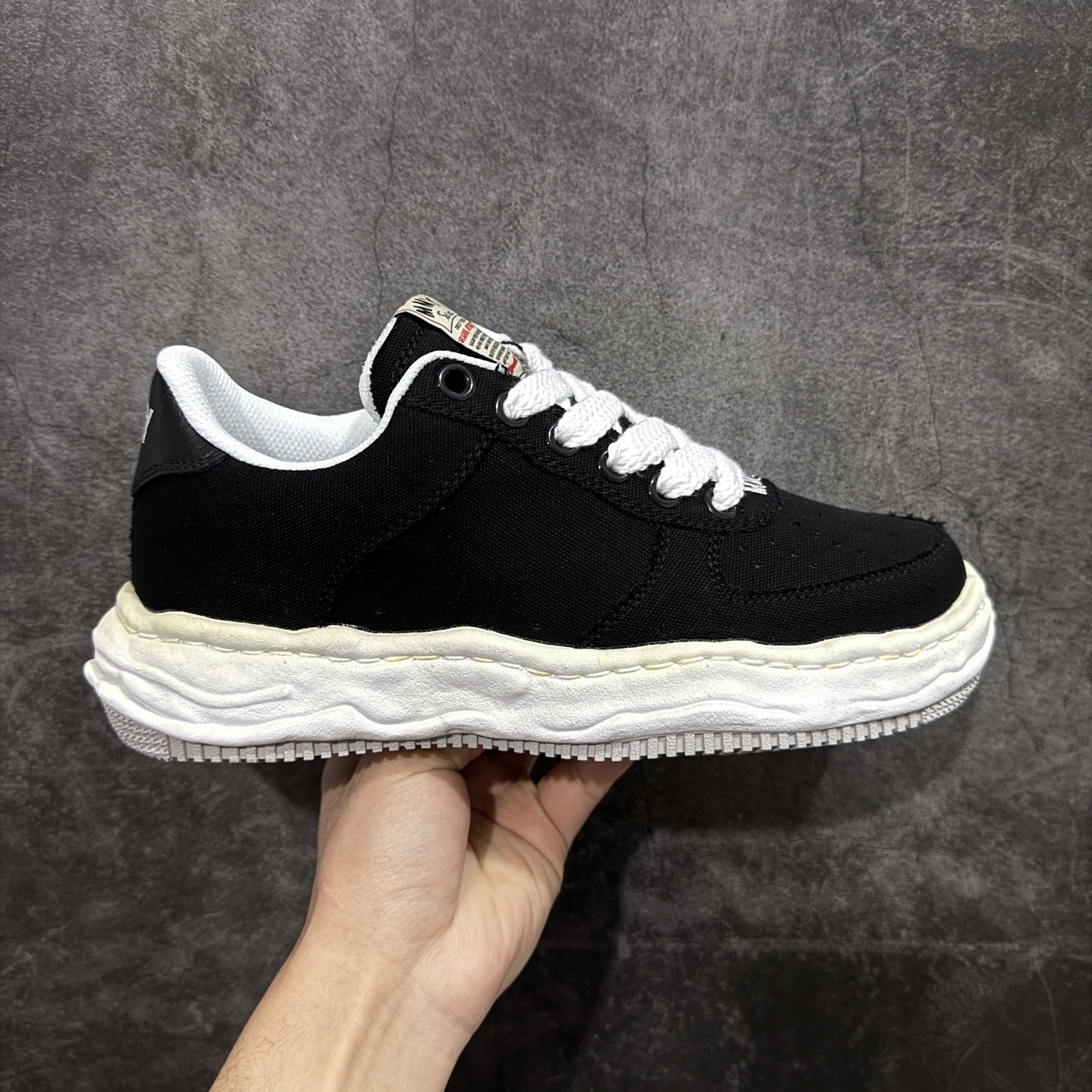 【纯原版】三原康裕品牌 MMY/Maison MIHARA YASUHIRO 变形溶解雪糕底低帮溶解鞋 全硫化溶解工艺 东莞原产 原楦原纸版开发 全新开发 双模一次发泡点位气孔EVA中底 底部嵌入组合RB橡胶耐磨大底 采用全粒面头层皮革鞋面材质 正确织麦及包装盒 清晰后跟电绣LOGO 🆚区别市面普通版本 尺码：35 36 37 38 39 40 41 42 43 44 正常尺码-选品中心