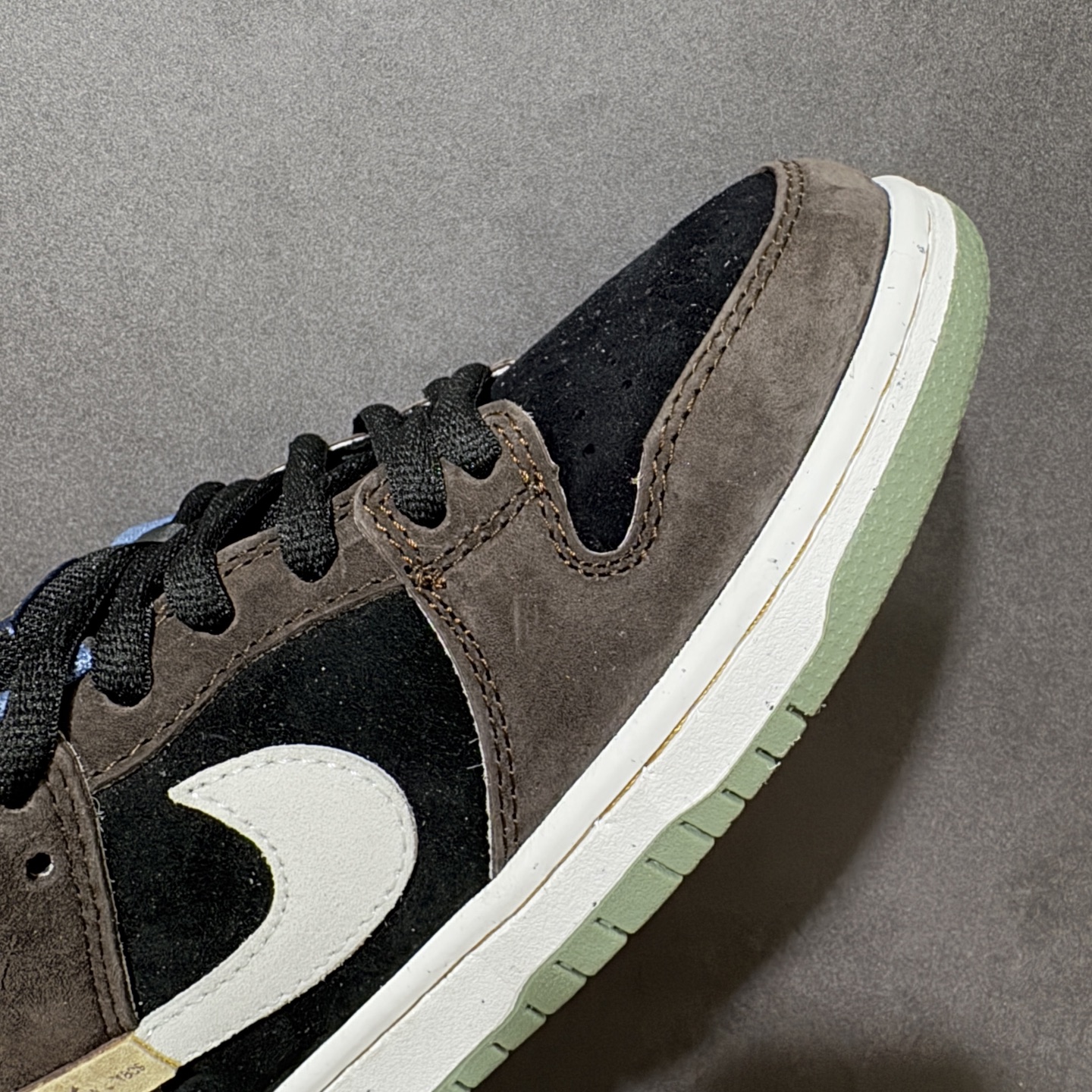 图片[8]-【公司级】Nike SB Dunk Low 棕白 低帮休闲板鞋 独家版型蒸餾加工帶來的是更好的视觉和脚感体验大厂纯原品质出货 清洁度 电绣工艺 皮料切割干净无任何毛边 细节完美 货号：HF3063-002 尺码：36-46-选品中心